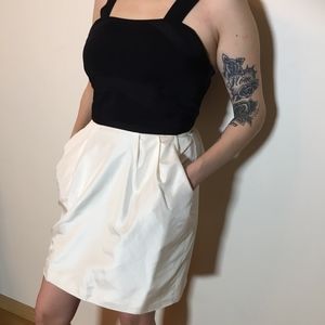 Alice + Olivia Black and Ivory Dress